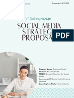 PRL201 - M1 - Tanzil - G - Social Media Proposal