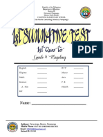 Summative Test No. 1