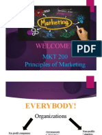 MKT 200 Principles of Marketing