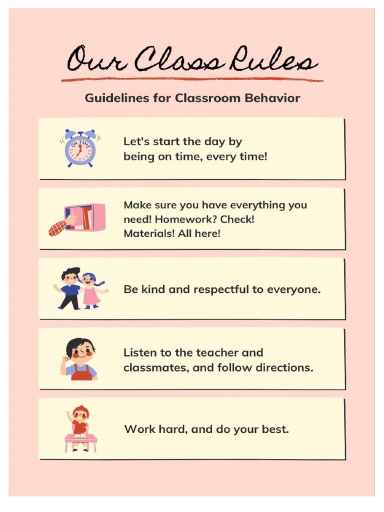 Class Rules | PDF
