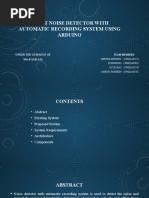 An Iot Noise Detector With Automatic Recording System