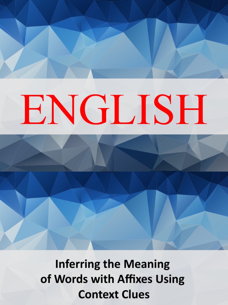 English Preffix | PDF