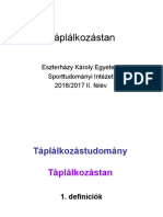 1 Taplalkozastani Alapfogalmak 58e4f1efb7475