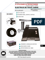 Masina Electrica Inox de Tocat Carne 1400W MGG-140 - Detoolz DZ-CB101