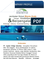 PT Capital Bridge Sekuritas Profile