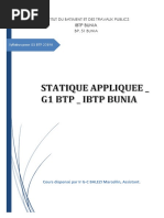 Statique Graphique Et Analytique | PDF