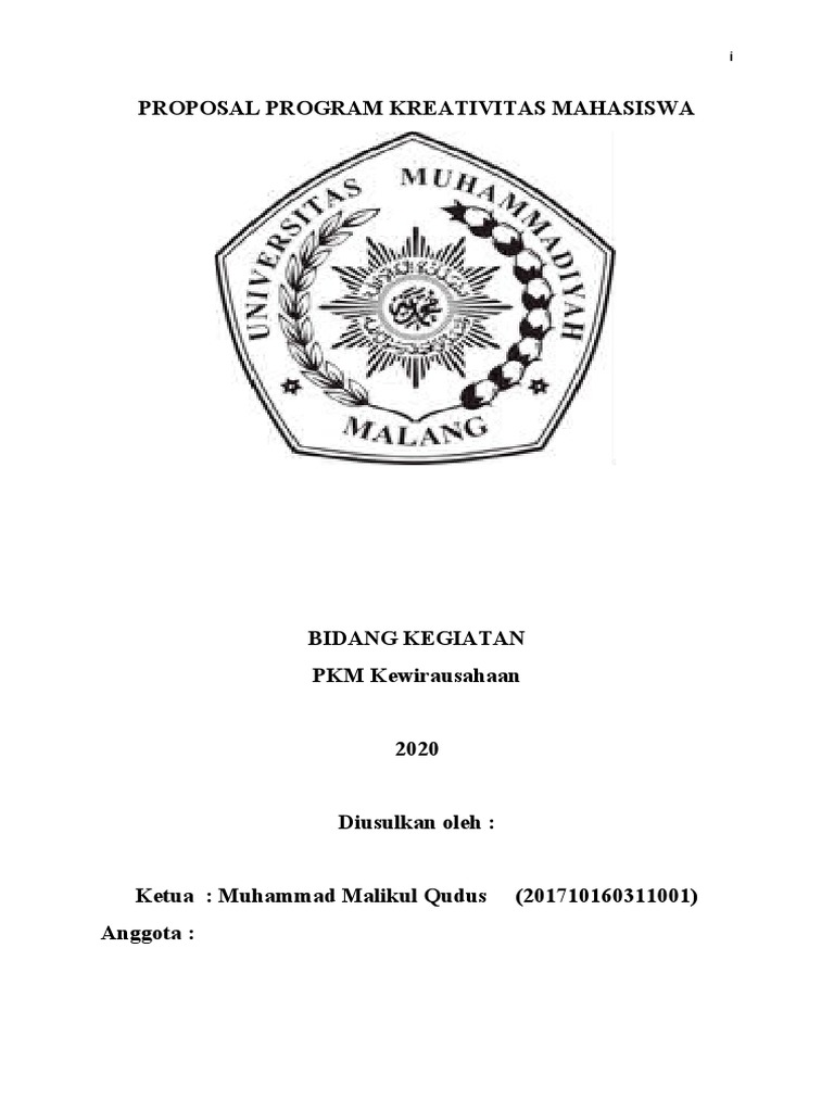 Program PKM Kewirausahaan Desa Tambak Rigadung | PDF | Seni