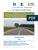 Ghidul Solicitantului - Masura 19.2 7.2 Sesiunea I 2022 (Publicat La Data de 08.02.2022) 1