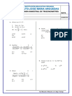 Examen de Trigo 4 T0 Iii Bim