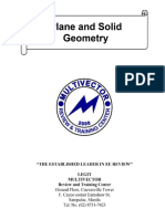 03 - Plane and Solid Geometry