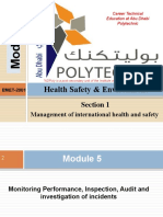 EMET-2001 Health Safety & Environment - MODULE 5