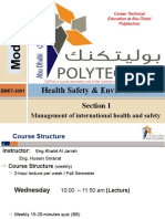 EMET-2001 Health Safety & Environment - MODULE 1