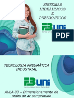 Dimensionamento de Rede de Distribuição de Ar Comprimido