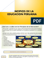 Principios de La Educacion Peruana