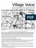 Village Voice: Lorry Plans Open To The Public On 1 February