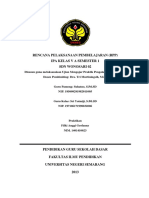 Rencana Pelaksanaan Pembelajaran (RPP) Ipa Kelas V A Semester 1 SDN Wonosari 02