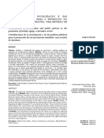 ARTIGO Contributions of Socialization and Public Policies To The Promotion of Healthy Aging