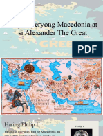 Ang Imperyong Macedonia at Si Alexander The Great