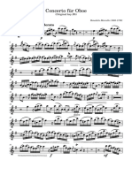 MARCELLO-Concerto Fur Oboe-Part