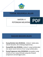 Rekayasa Jalan-04 Potongan Melintang