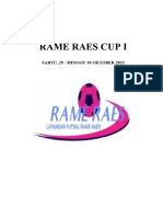 Regulasi Rame Raes Cup 1