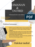 Keimanan & Tauhid: Muhammad Amar Rozan Fakhrudiin