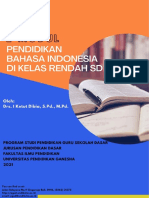 E-Modul Pendidikan Bahasa Indonesia Di Kelas Rendah