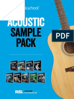 Acoustic Sample Pack 10 Discount MusicRoom