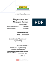 Temperature and Humidity Sensor