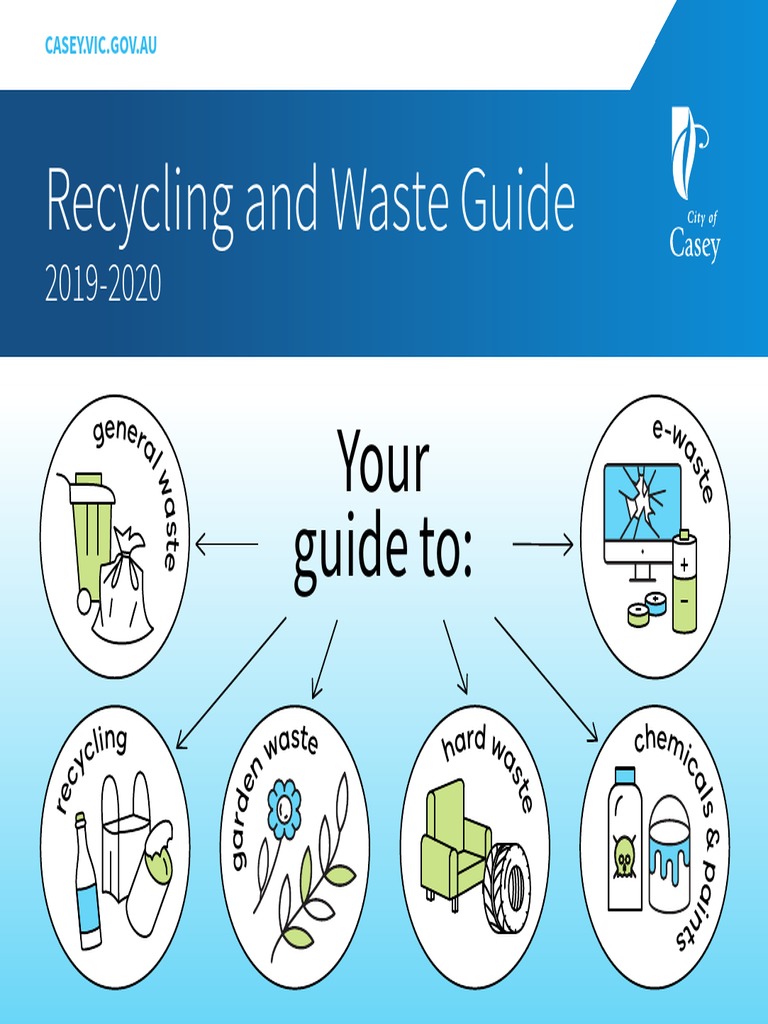 Casey Recycling and Waste Guide 20192020 PDF Secondary Sector Of
