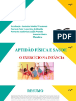 Exercício infantil e desenvolvimento