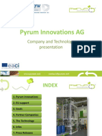 2019 Presentation PyrumInnovationsAG