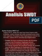 K - 8A Analisis SWOT