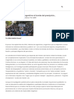 Aldo Andrés Casas - Argentina Al Borde Del Precipicio - 1resisto