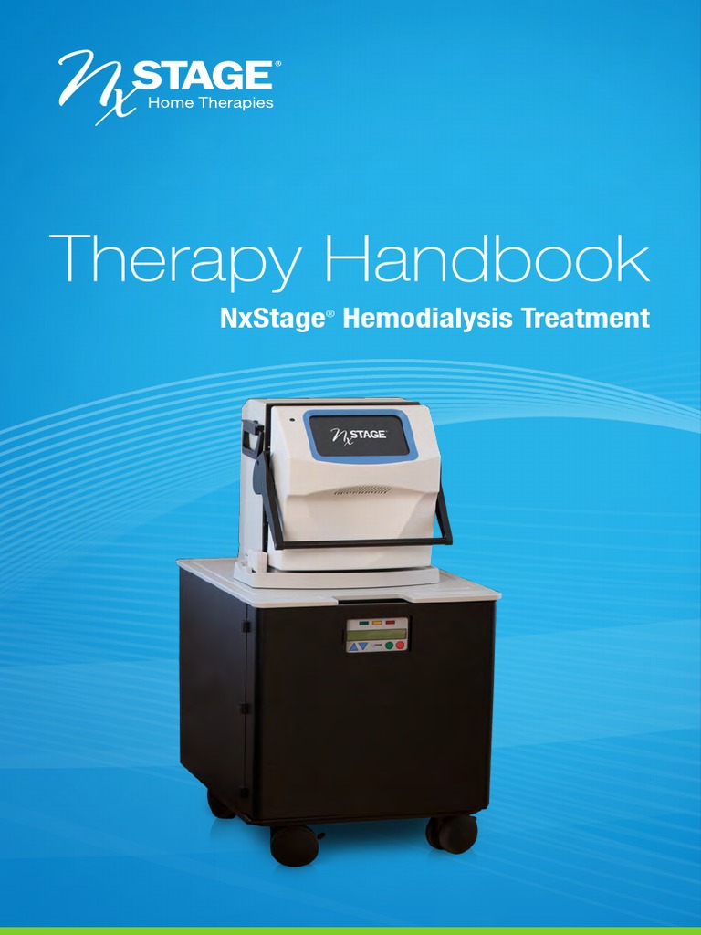 NxStage Hemodialysis Treatment Therapy Handbook | PDF | Hemodialysis ...