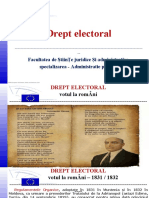 Drept Electoral - Principate 1834-1864