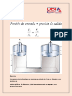 Física II: Repaso de principios de Pascal y Arquímedes para examen de Fuerzas