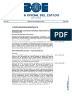 Boletín Oficial del Estado del 22 de noviembre de 2022