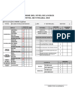 Libreta 2018 - 4º Sec