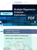 CH - 03 - Multiple Regression Analysis Estimation