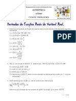 Ficha de Trabalho 2 - 12ºano