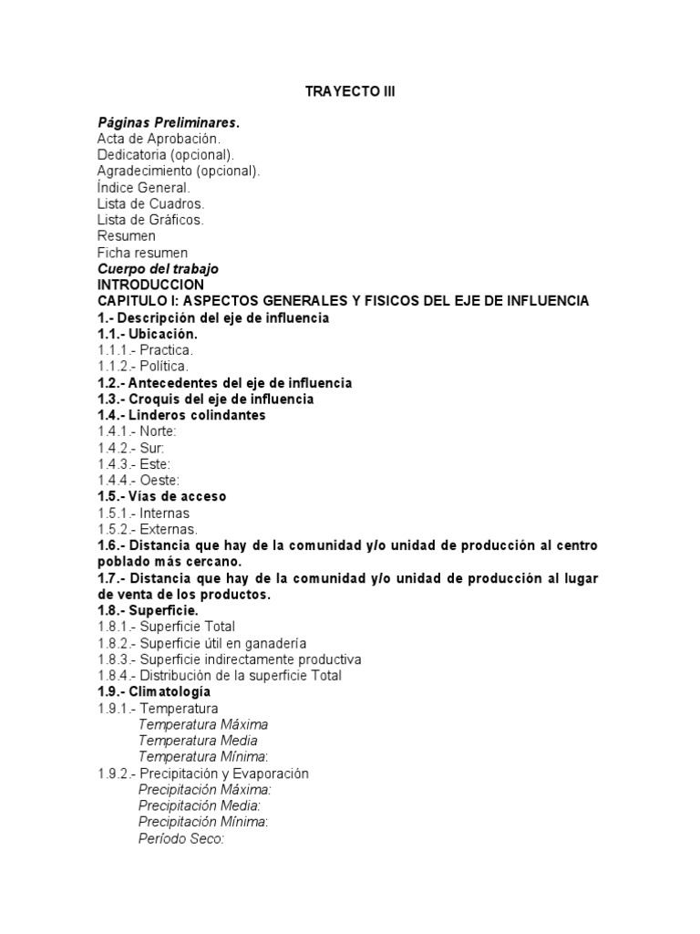 Estructura de Proyecto III UPTAApc | PDF