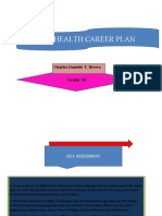 My Health Career Plan: Grade 10