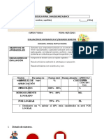 Evaluacion N°3 3° Basico 8 de Noviembre