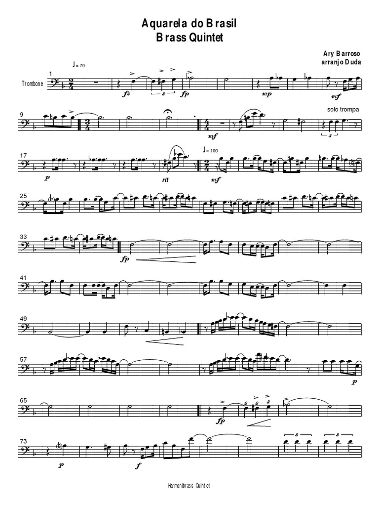 Trombone PDF