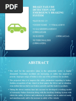 Brake Failure Detection and Emergency Braking System