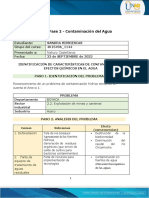 Formato Desarrollo Fase 2 - Química Ambiental