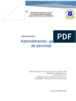 Administración de Persona