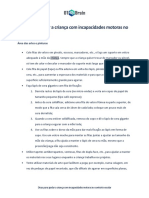 Dicas para Ajudar A Criança Com Incapacidades Motoras