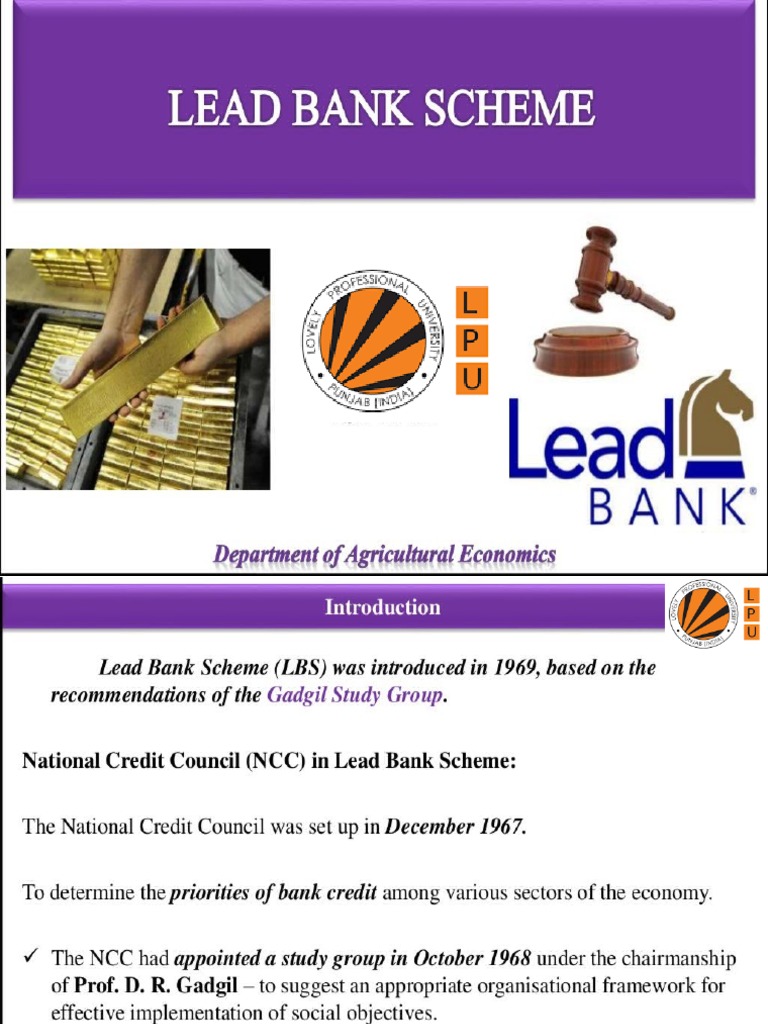 Lec4 Lead Bank Scheme PDF